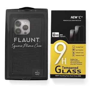 Iphone 15 Pro Flaunt Phone Case and Screen Protector Bundle